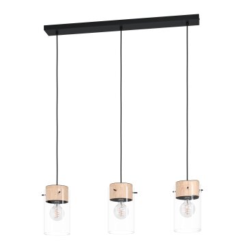Eglo MADRESELVA Pendant Light black, 3-light sources