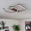 Frederick Ceiling Light LED black, white, 1-light source
