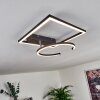 Frederick Ceiling Light LED black, white, 1-light source