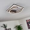 Frederick Ceiling Light LED black, white, 1-light source
