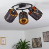 Opatija Ceiling Light black, 3-light sources