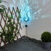 Rovinj solar light LED blue, silver, 1-light source
