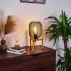 Ateponta Table lamp Light wood, black, 1-light source