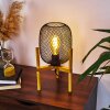 Ateponta Table lamp Light wood, black, 1-light source