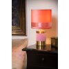 Lucide FRIZZLE Table lamp brass, pink, 1-light source