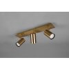 Trio Marley Ceiling Light antique brass, 3-light sources