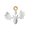 Lucide MOOSE Wall Light white, 1-light source
