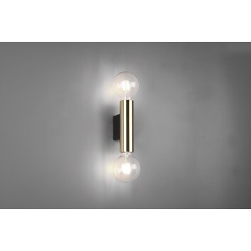 Reality Vannes Wall Light black, 2-light sources