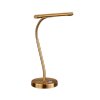 Trio CURTIS table lamp LED brass, 1-light source