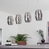 Ventimiglia Pendant Light matt nickel, 4-light sources