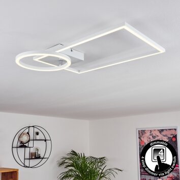 Moya Ceiling Light LED white, 1-light source