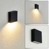 Spidern Outdoor Wall Light LED black, white, 1-light source