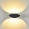 Lémettou Outdoor Wall Light LED anthracite, white, 1-light source