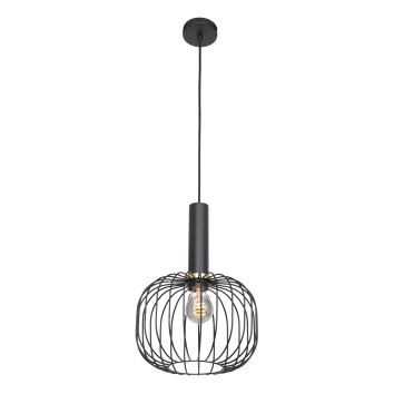 Steinhauer Aureole Pendant Light black, 1-light source