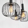 Steinhauer Aureole Pendant Light black, 6-light sources