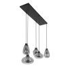 Steinhauer Reflexion Pendant Light black, 5-light sources