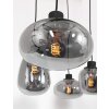 Steinhauer Reflexion Pendant Light black, 5-light sources