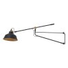 Steinhauer Wall Light gold, black, 1-light source