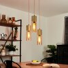 Dulcita Pendant Light brass, 3-light sources