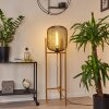 Ateponta Floor Lamp Light wood, black, 1-light source