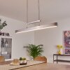 Ifo Pendant Light LED brushed aluminium, 3-light sources
