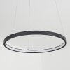 Calcium Pendant Light LED black, 1-light source