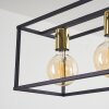 Flambeau Pendant Light black, 4-light sources