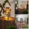 Moliitsi solar light LED brown, smoke coloured, 10-light sources