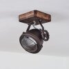 Herford Ceiling Light brown, Dark wood, 1-light source