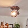 Herford Ceiling Light Dark wood, 1-light source