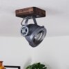 Herford Ceiling Light Dark wood, 1-light source