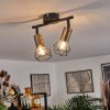 Baripada Ceiling Light brass, black, 2-light sources
