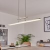 Barrud Pendant Light LED silver, 1-light source
