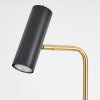 Zuoz Floor Lamp brass, black, 1-light source