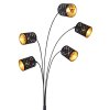 Globo CLARKE Floor Lamp black, 5-light sources