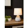 Lucide MARMO Table lamp Marble Look, 1-light source