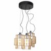 By Rydens Ebbot Pendant Light black, 3-light sources