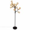 By Rydens Heroes Floor Lamp brass, black, 12-light sources