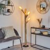 Pozos Floor Lamp Light wood, black, 3-light sources