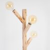 Pozos Floor Lamp Light wood, black, 3-light sources