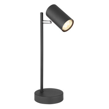 Globo ROBBY Table lamp black, 1-light source