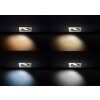 Philips HUE AMBIANCE WHITE MILLISKIN recessed spotlight silver, 1-light source