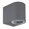 Globo VERONIKA Outdoor Wall Light anthracite, 1-light source