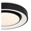 Globo SULLY Ceiling Light LED black, 1-light source, Remote control, Colour changer