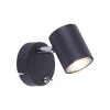 Leuchten Direkt TARIK Wall Light LED black, 1-light source
