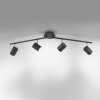 Leuchten Direkt TARIK Ceiling Light LED black, 4-light sources