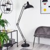 Hallsta Floor Lamp chrome, black, 1-light source