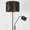 Opatija Floor Lamp chrome, black, 2-light sources