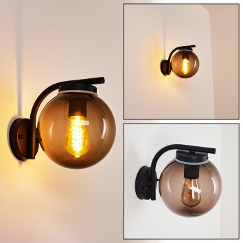 Rombotten Outdoor Wall Light black, 1-light source