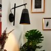 Juvansbo Wall Light black, 1-light source